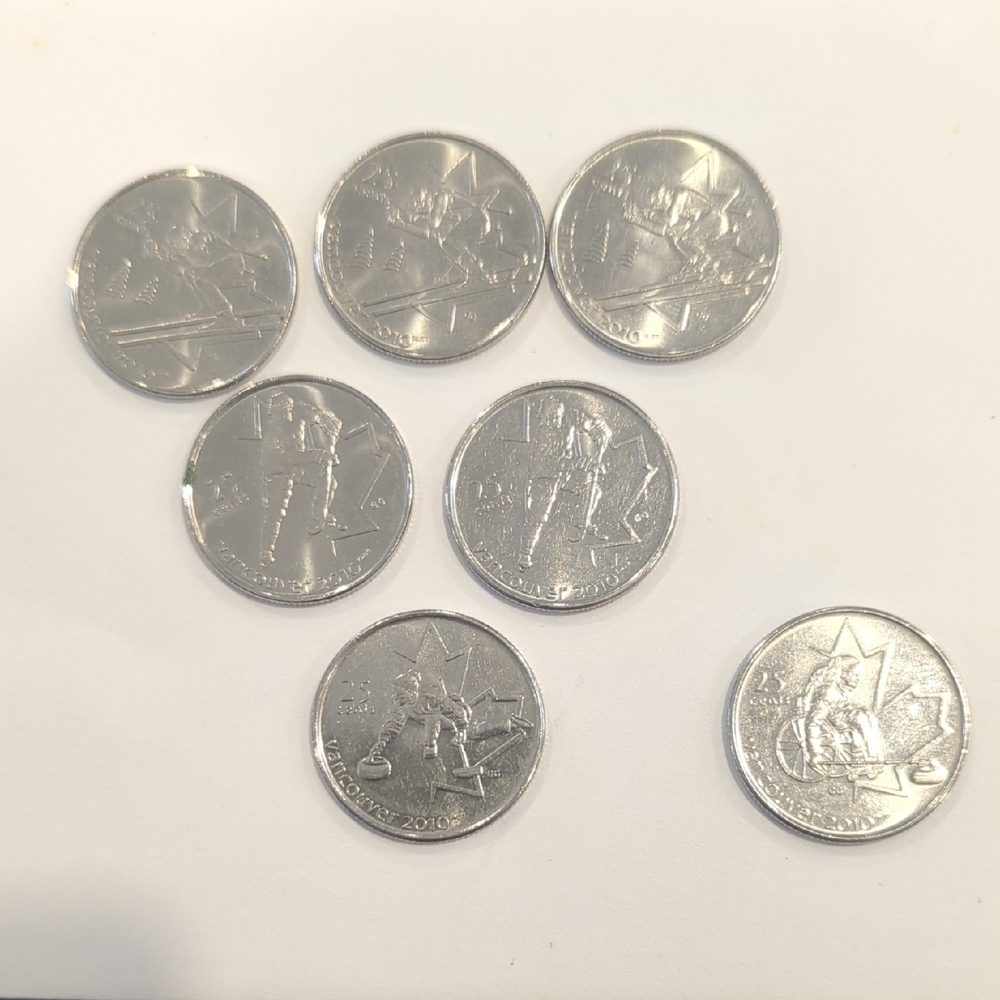 Vancouver Olympics Commemorative Quarters
